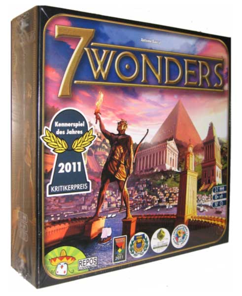 Изображение старого издания игры 7 Wonders
