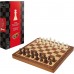 Шахматы деревянные в складной шкатулке (Шахи дерев'яні у складаній скриньці)