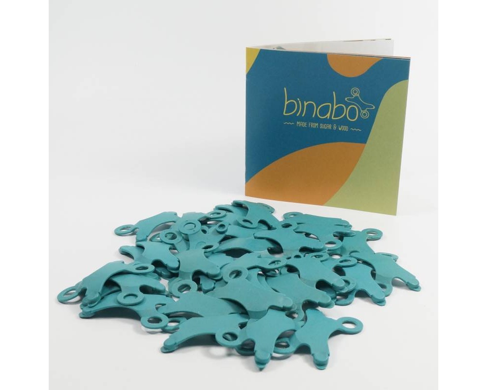 Набір конструктора Бінабо 36 синього кольору | Ігродол Конструктор Бінабо 36 синього кольору - фото компонентів