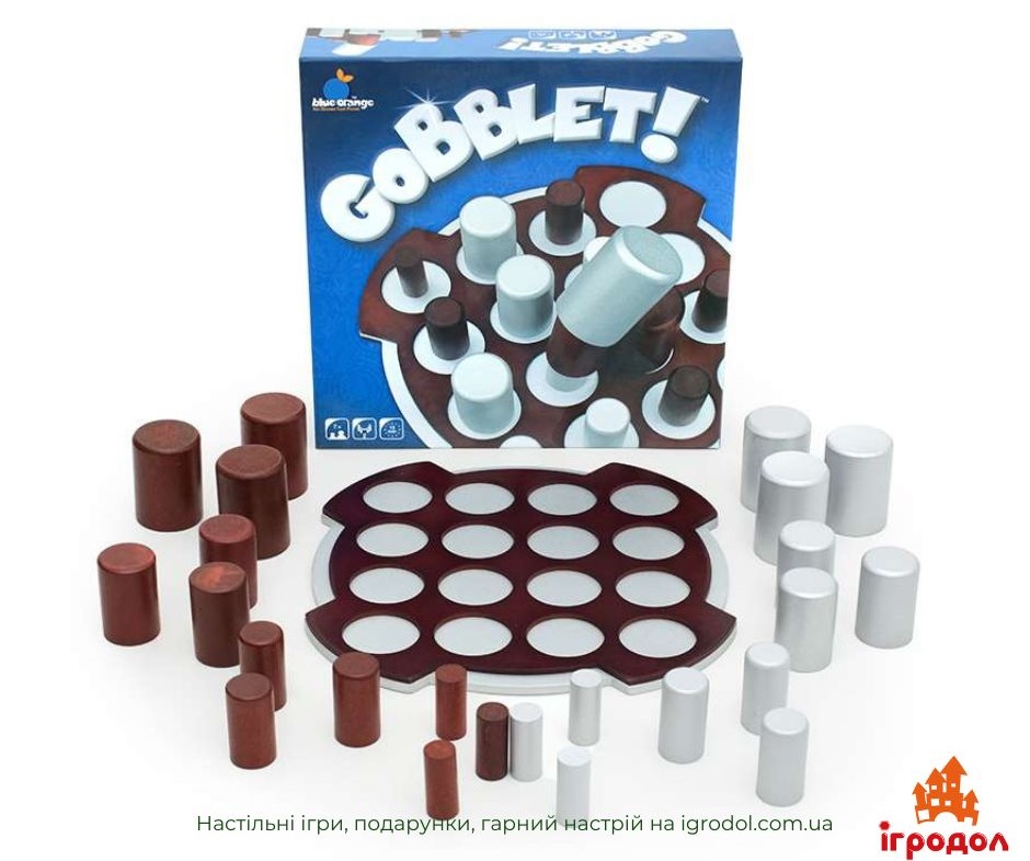 Игра Gobblet | Игродол Настольная Игра Gobblet - изображение игровых компонентов
