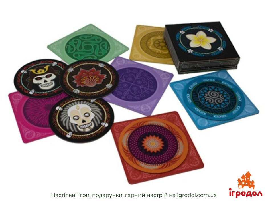 Череп UA | Ігродол Настільна гра Череп - зображення компонентів гри