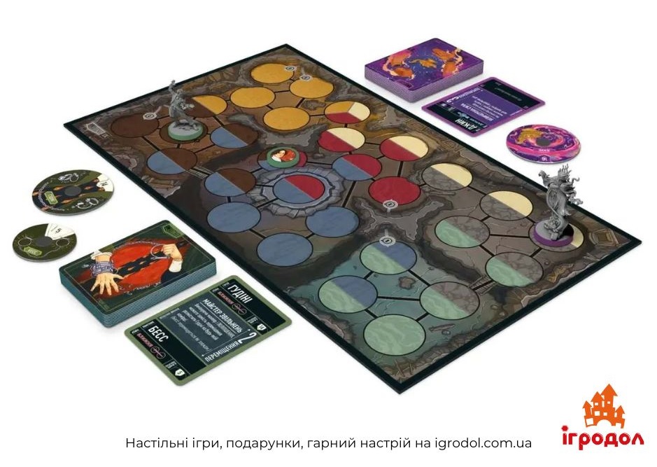 Unmatched: Гудини против Джинна UA | Игродол настольная игра Unmatched: Гудини против Джинна UA - изображение компонентов