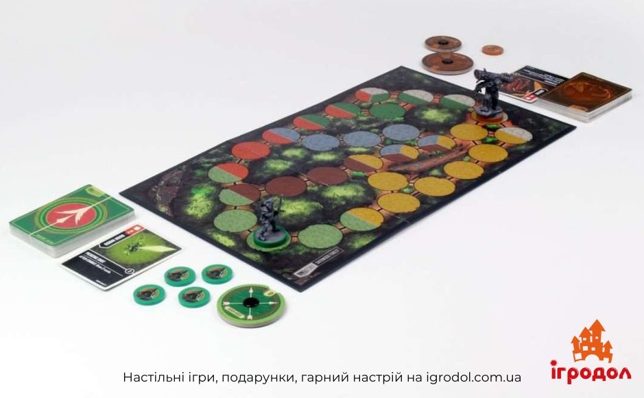 Unmatched: Робин Гуд против Бигфута UA | Игродол настольная игра Unmatched: Робин Гуд против Бигфута UA - изображение компонентов