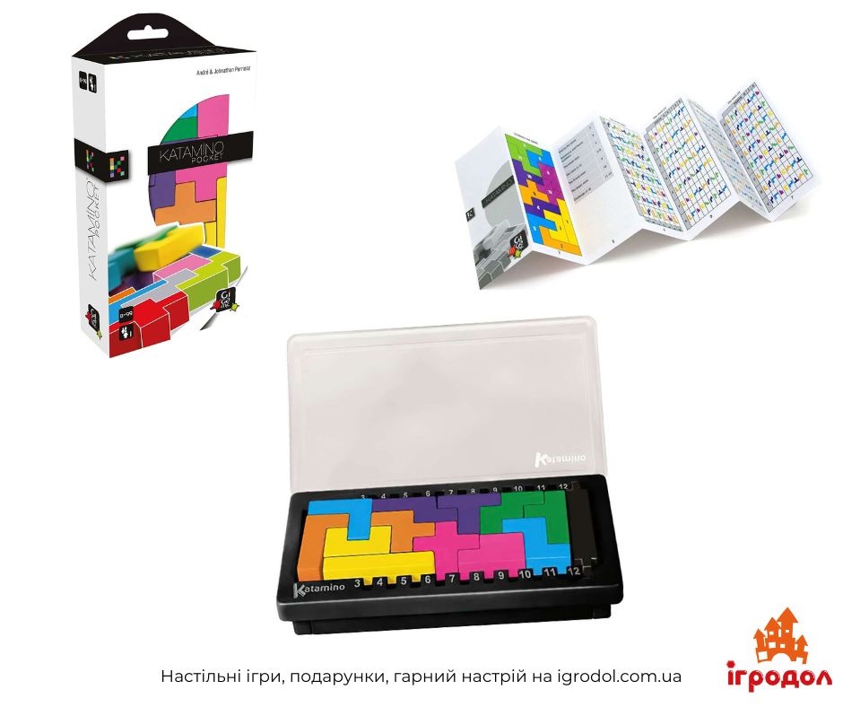 игра Katamino Pocket | Игродол Игра-головоломка Katamino Pocket - изображение деталей