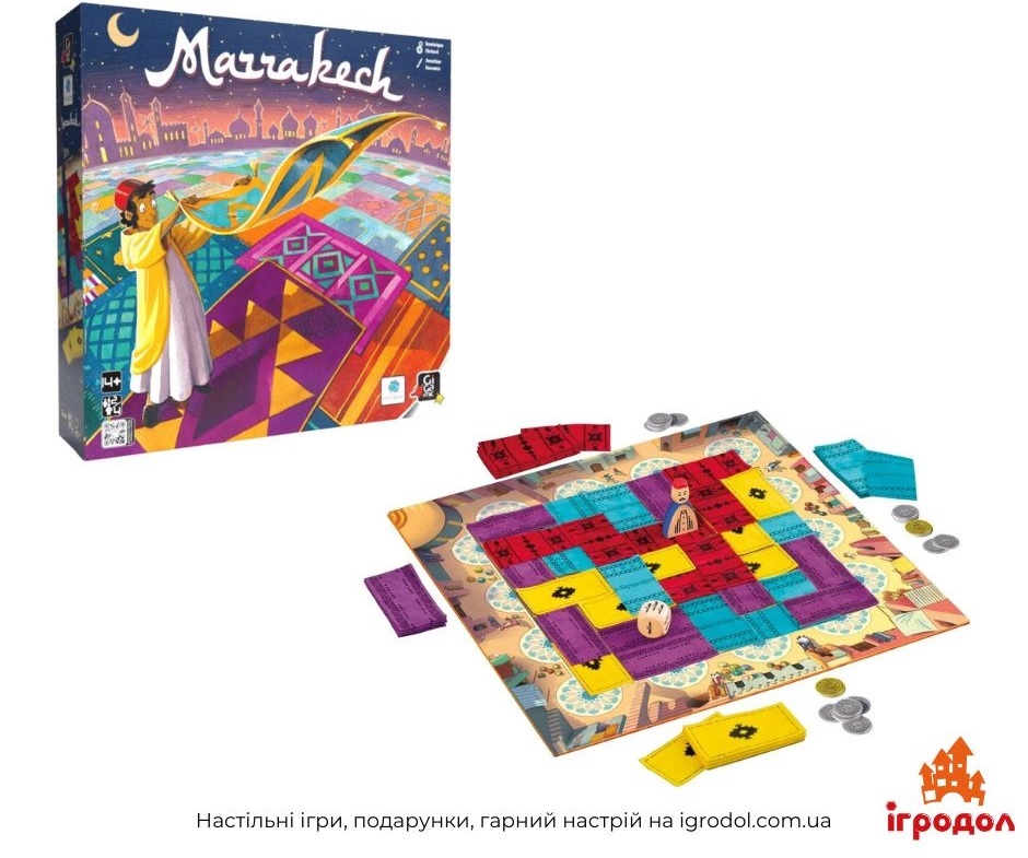 Настольная Игра Marakech - изображение компонентов игры