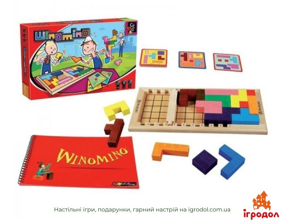 Гра Winomino | Ігродол Настільна гра Winomino - зображення компонентів