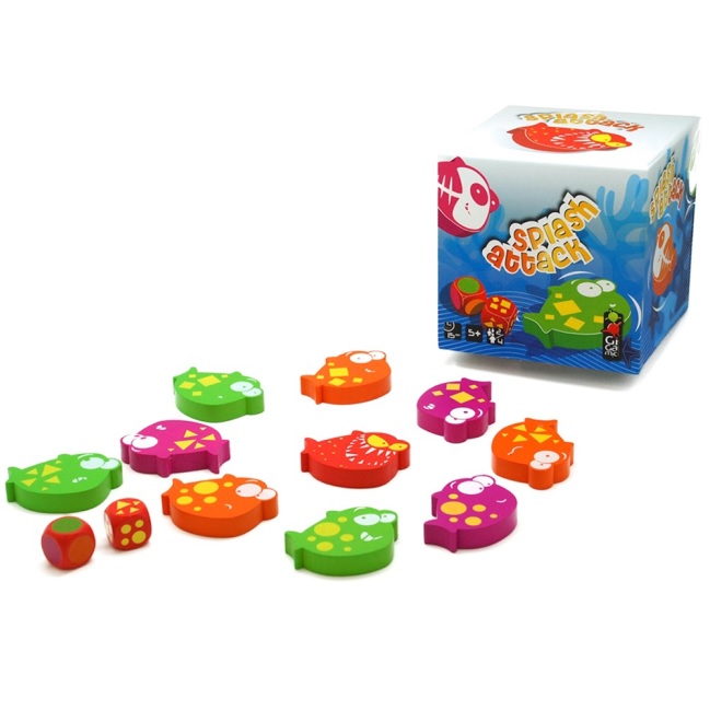 Настільна гра Splash Attack - зображення компонентів