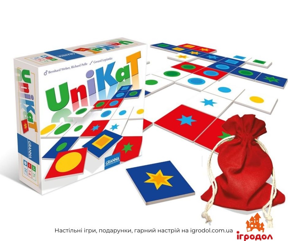 Игра Unikat | Игродол Настольная Игра Unikat - изображение компонентов