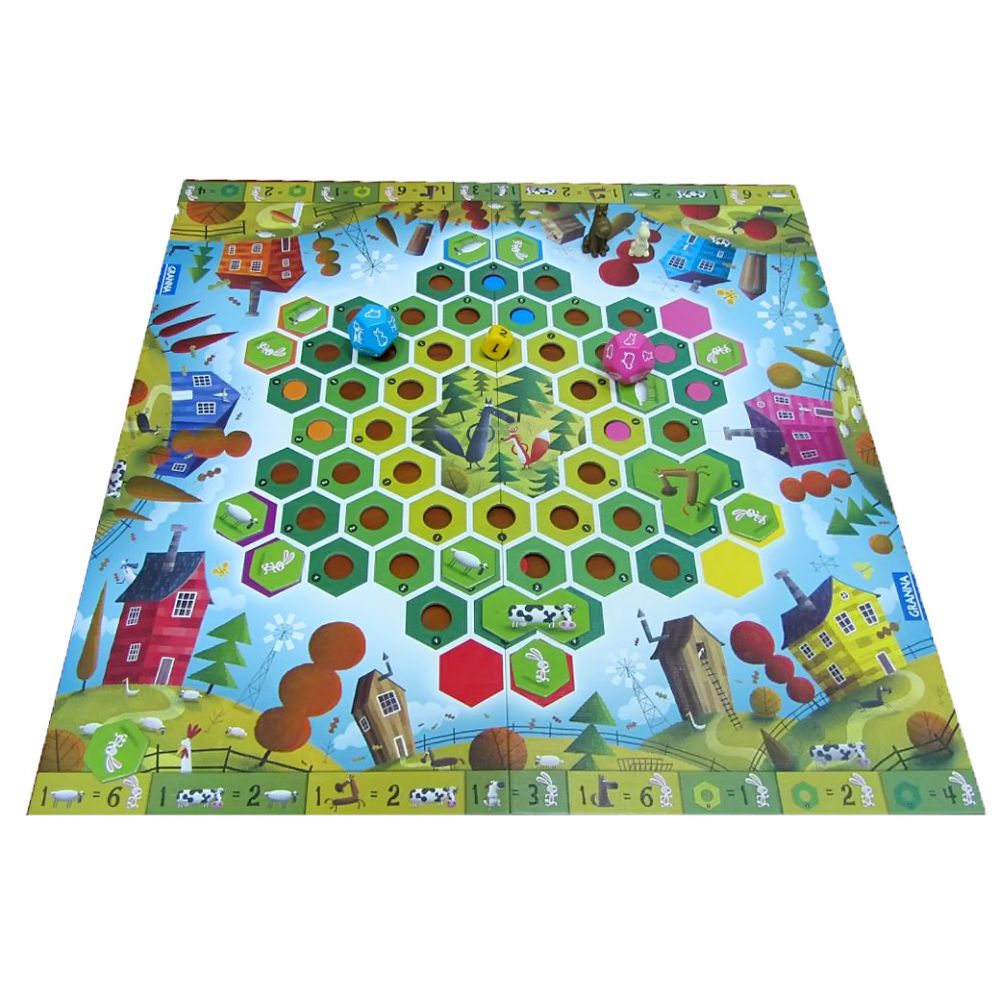 Настільна гра Ранчо | Ігродол Гра Ранчо (Гранна) - зображення компонентів гри