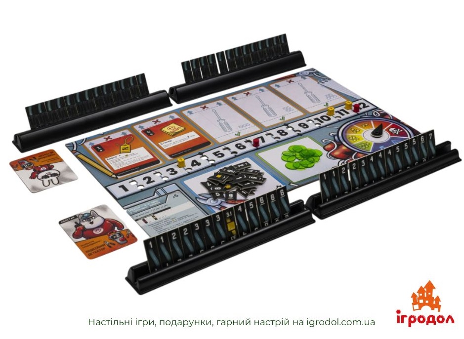 Bomb Busters UA | Игродол Настольная игра Bomb Busters (на украинском) - изображение компонентов