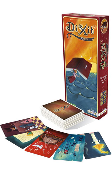 Диксит 2: Приключения (Dixit 2: Quest) | Игродол Дополнение Диксит 2: Приключения - фото компонентов