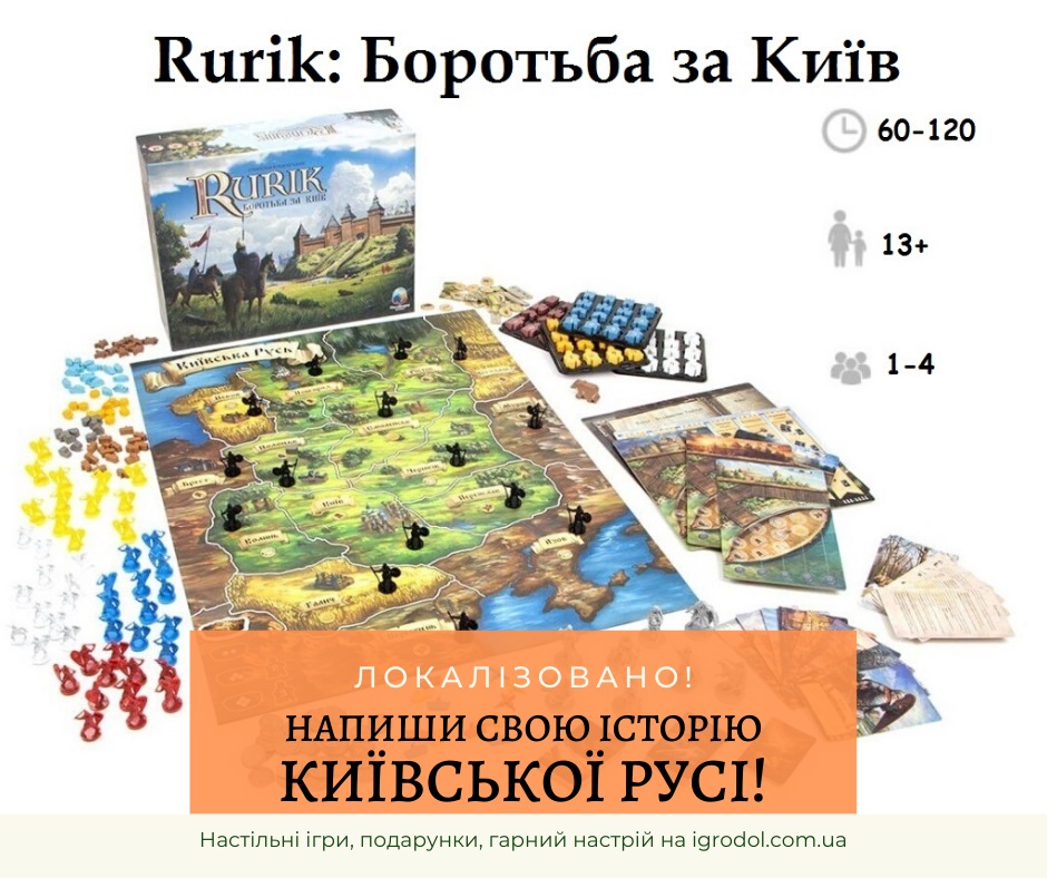 Рюрик Боротьба за Київ - фото компонентів, огляд