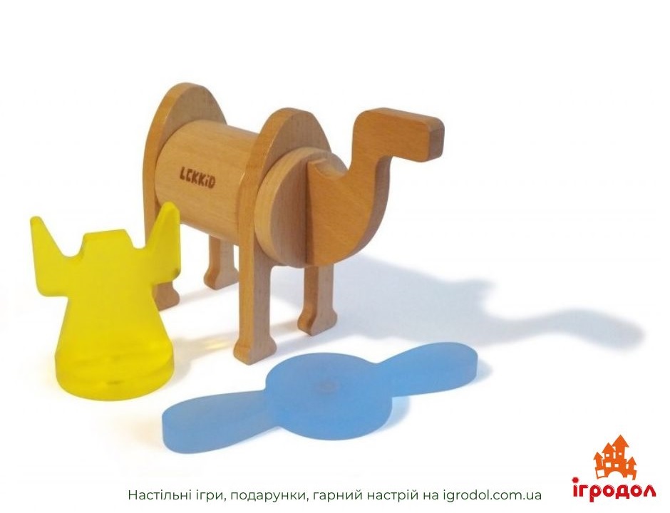 Детский конструктор Lekkid Imaginary Fauna Верблюд - изображение компонентов