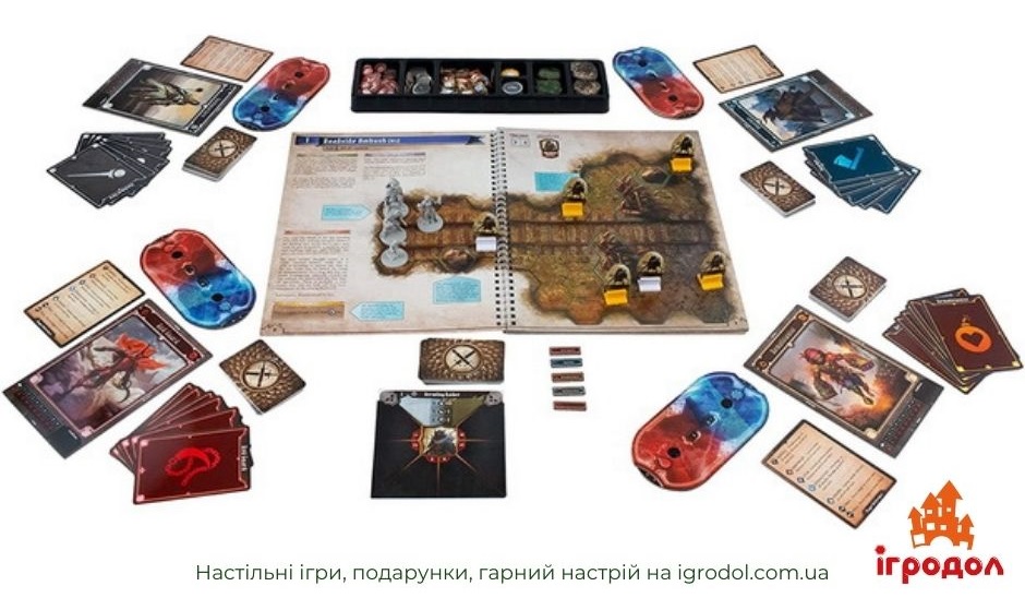 Настольная игра gloomhaven мрачная гавань забытые круги дополнение