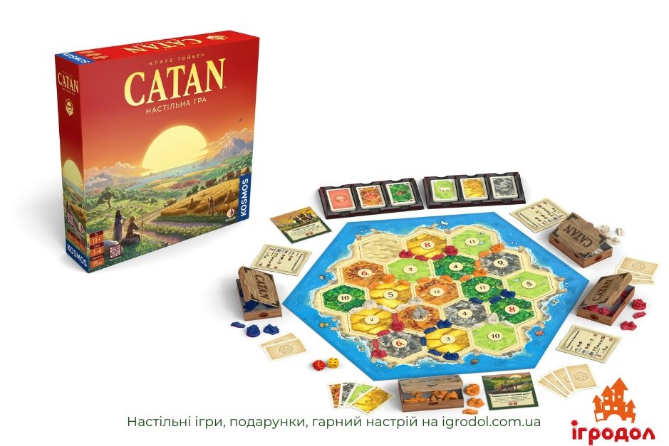 Зображення настільної гри для початківців Catan