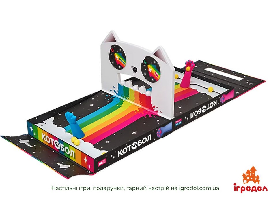 Гра A Game of Cat and Mouth UA | Ігродол Настільна гра Котобол - зображення компонентів гри
