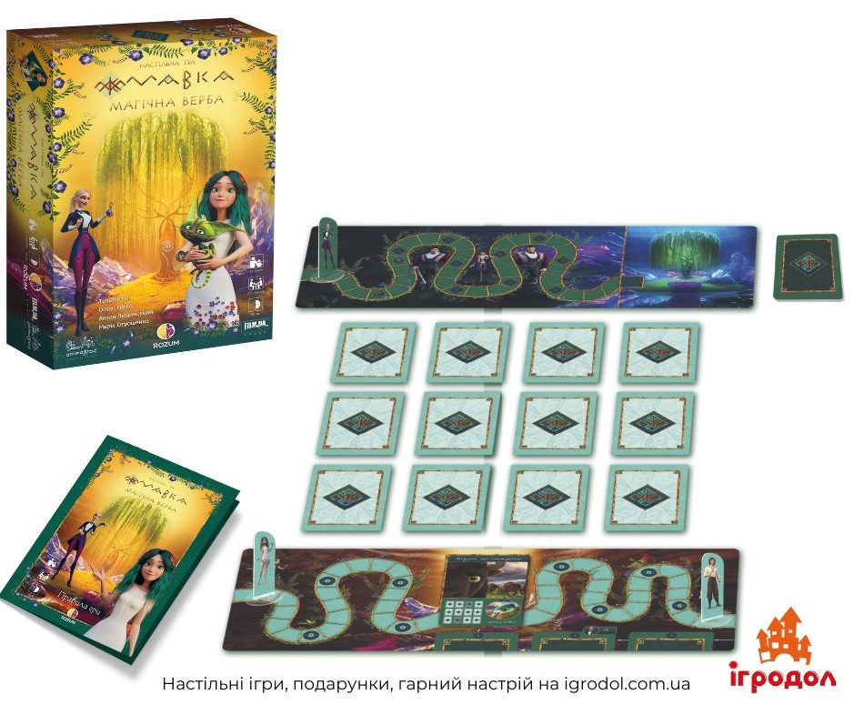 Настольная игра Мавка: Магическая Верба - изображение компонентов игры