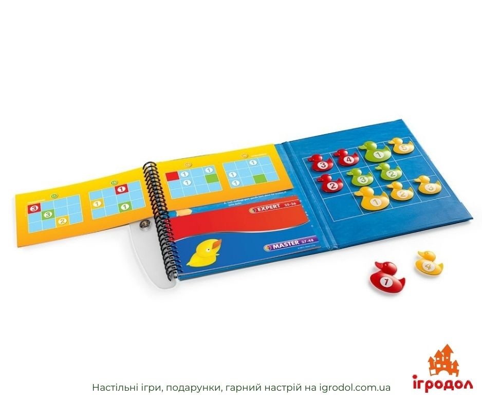 Дорожная магнитная игра головоломка Кря дедукция - изображение игры