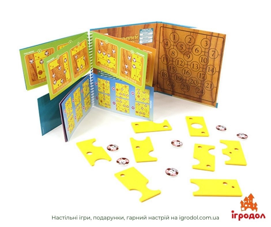 Дорожная магнитная игра Умный Сырник UA | Игродол Дорожная магнитная игра Розумний Сирник - фото игровых компонентов