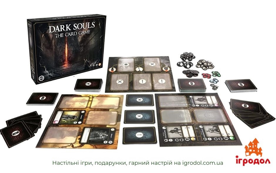 Dark Souls: The Card Game EN | Игродол Игра Dark Souls: The Card Game - изображение игровых компонентов
