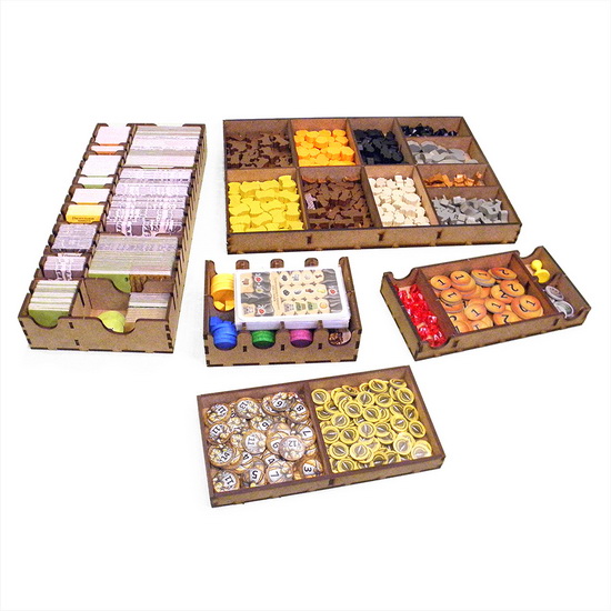 Organaizer: Caverna | Игродол Органайзер для игры Каверна - фото компонентов