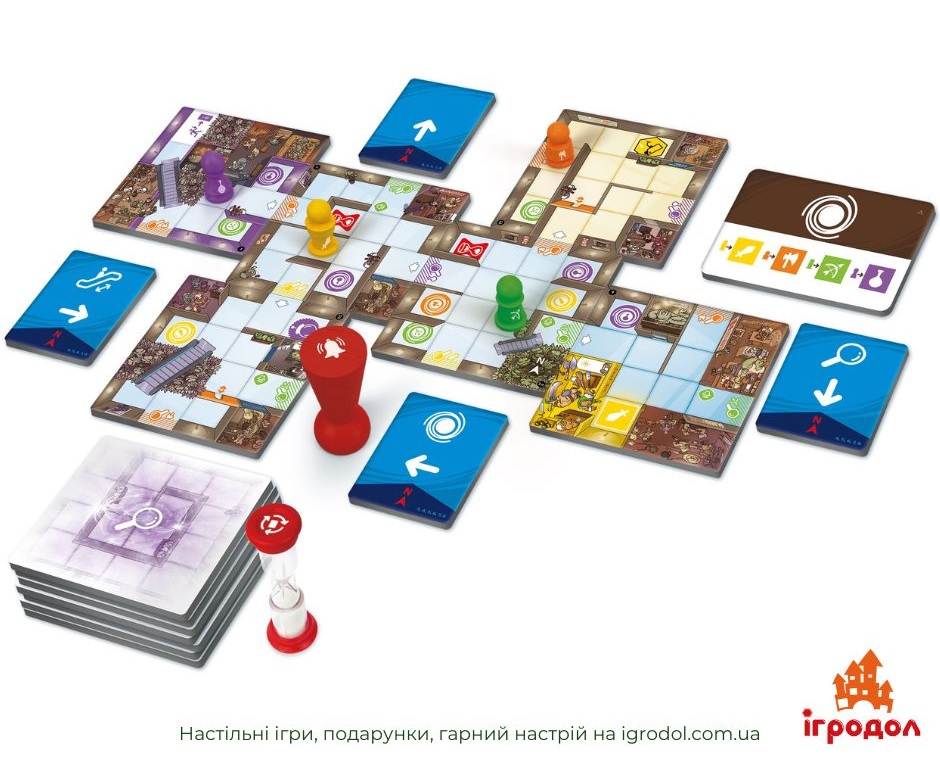 Ггра МагоМаркет UA | Ігродол Настільна гра МагоМаркет - зображення ігрових компонентів