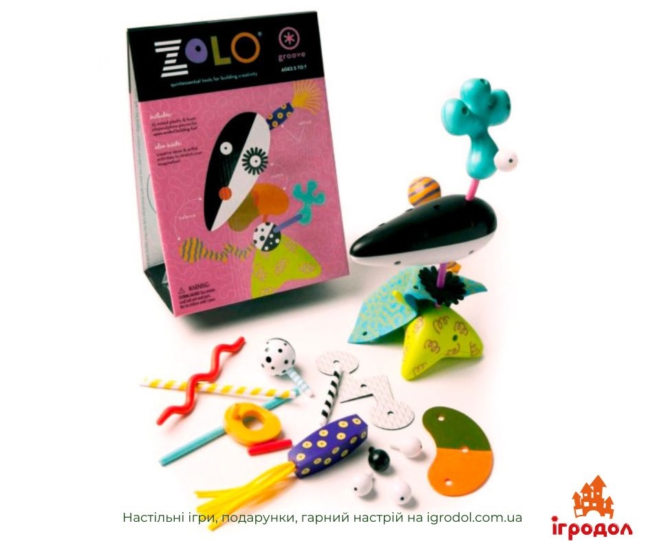 конструктор Zolo Groove | Ігродол Творчий конструктор Zolo Groove - зображення компонентів