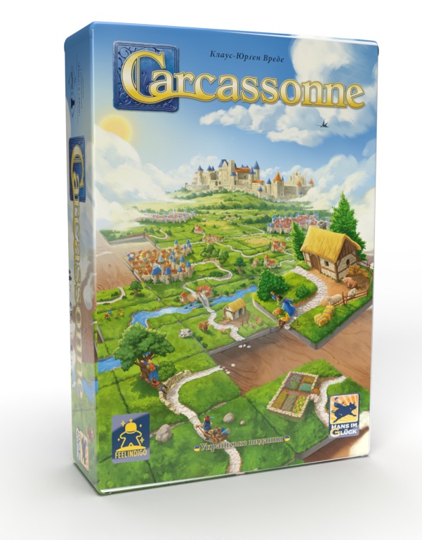 настільна гра Carcassonne українською - фото