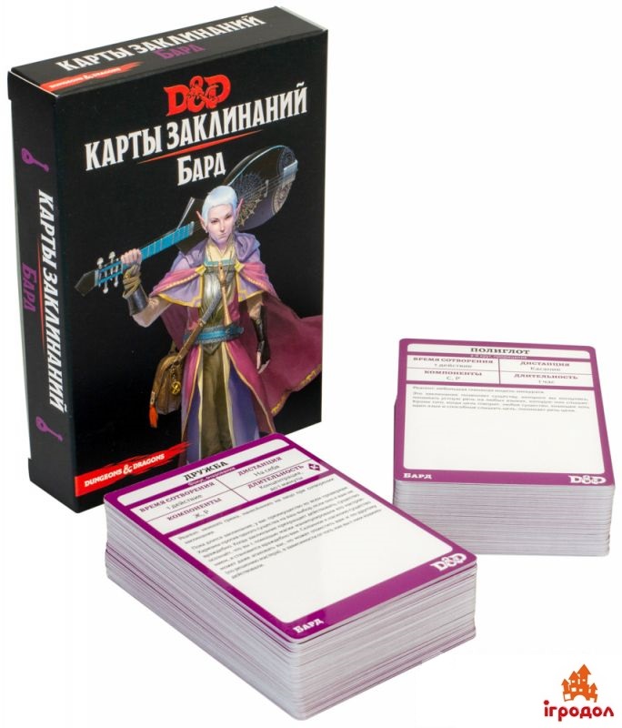 Dungeons dragons карты заклинаний