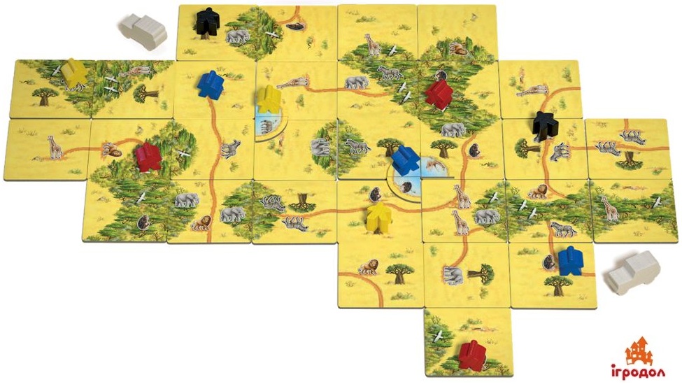 Каркассон Сафари (Carcassonne Safari) | Игродол
