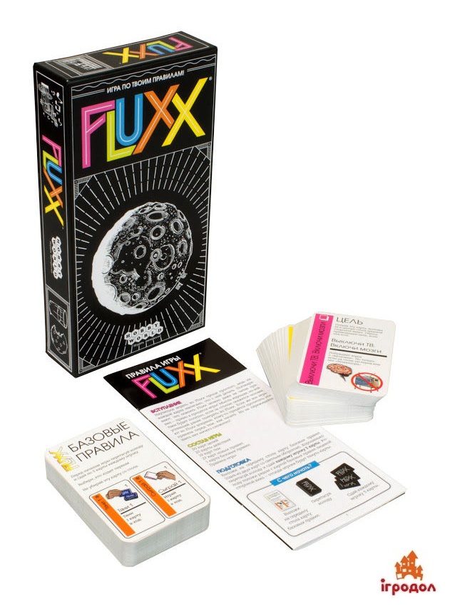Игра Fluxx, купить игру Флакс Мир Хобби в Киеве и Украине | Игродол