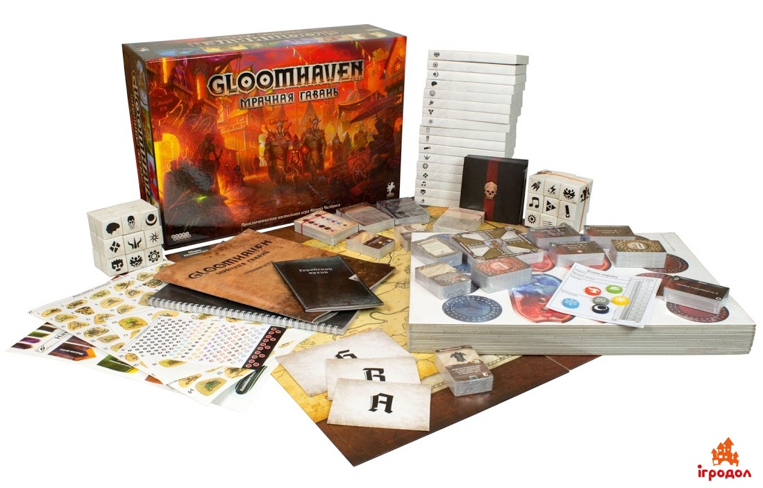 Игра Gloomhaven Мрачная гавань, рус. | Игродол