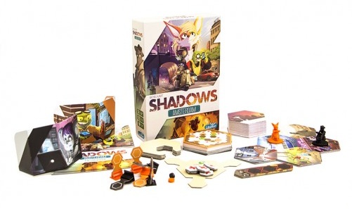 Shadows: Amsterdam - компоненти гри