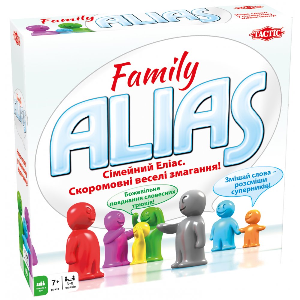 настольная игра Alias Family на украинском - изображение